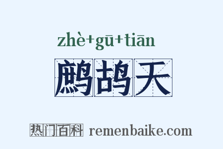 鹧鸪天是什么意思的图片